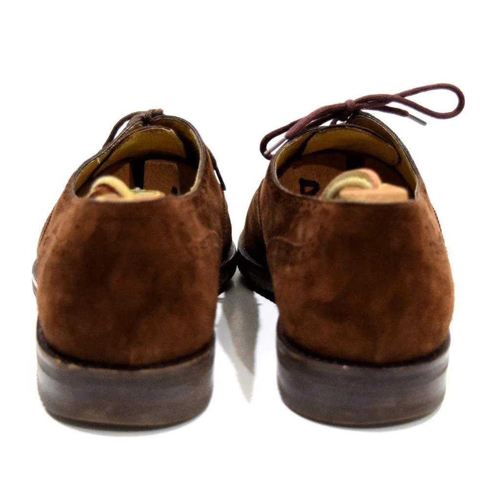 Cole Haan‎ Brown Suede Cap Toe Oxford Shoes 10 D